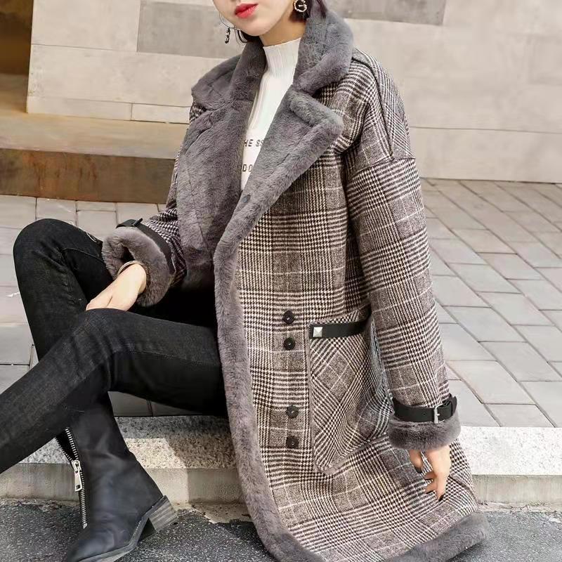 Wool Coat Peacoat - Abrigo Cálido de Invierno 2026, Abrigo