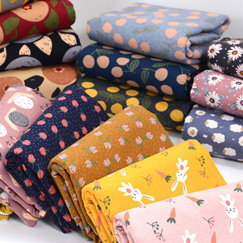 Flannel Shirt Lined - Tela de franela para bebé de