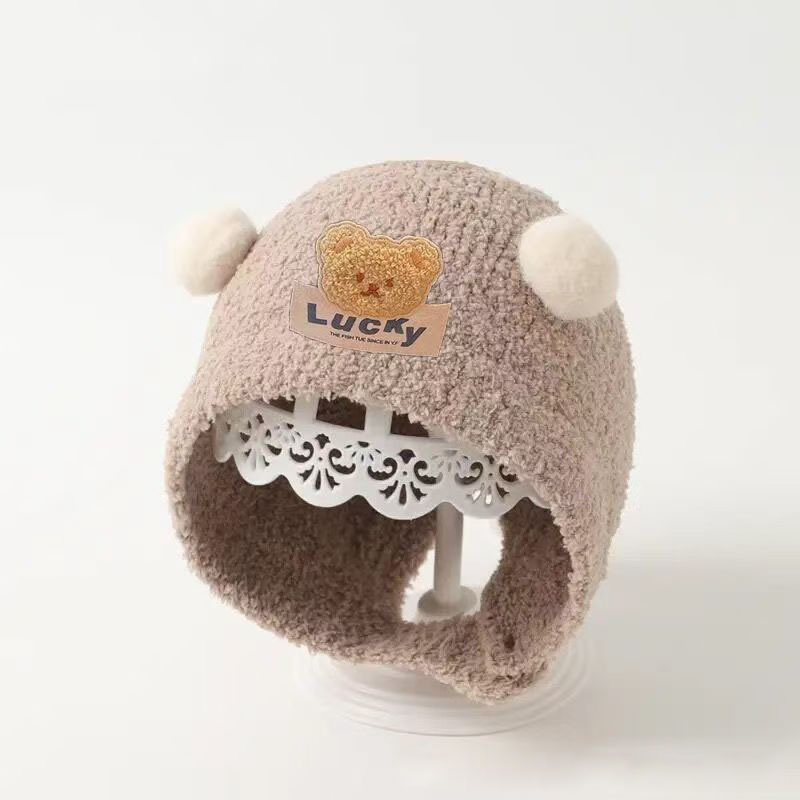Knit Beanie Hat Warm - Gorro de protección para los oídos
