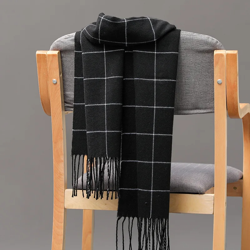 Cashmere Pashmina Wrap - 2023 nuevo invierno hombres bufanda mantener
