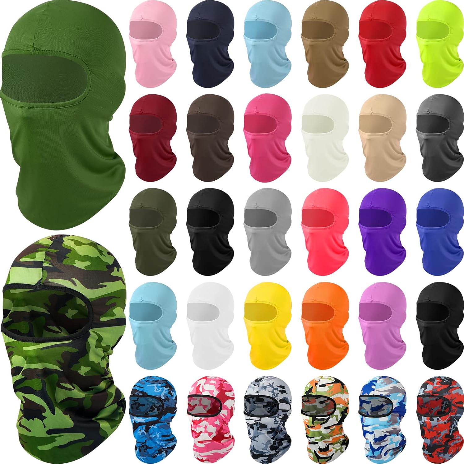 Balaclava Ski Mask - Pasamontañas para mujer, Gorros de ciclismo,