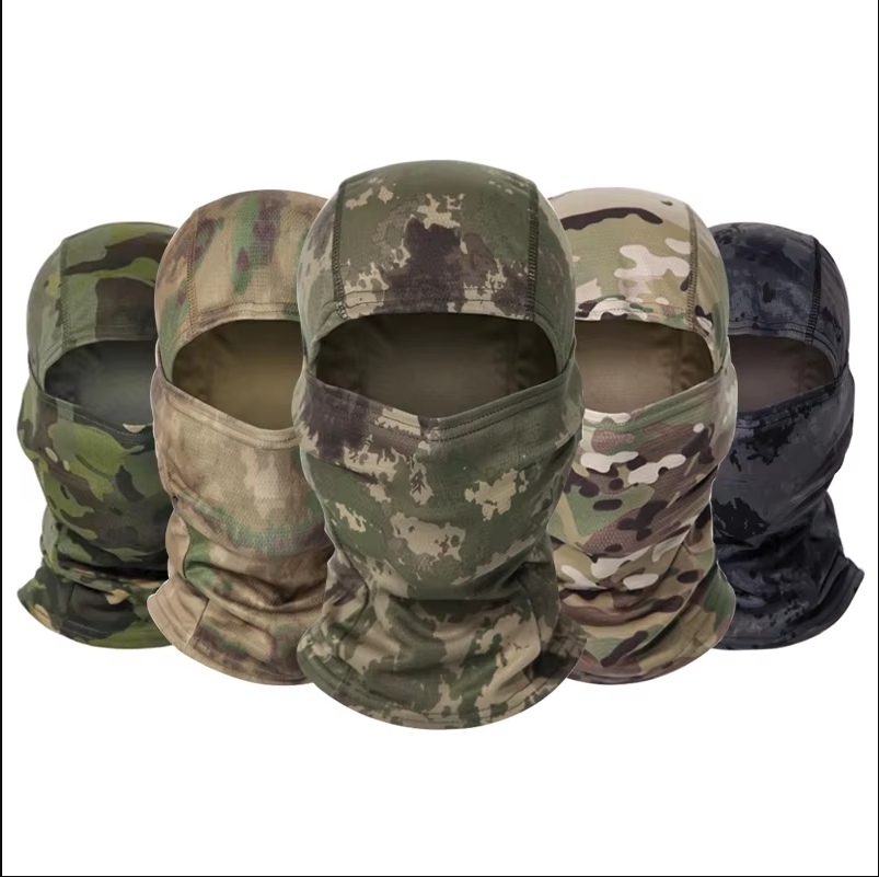 Balaclava Ski Mask - Pasamontañas de camuflaje para ciclismo, máscara