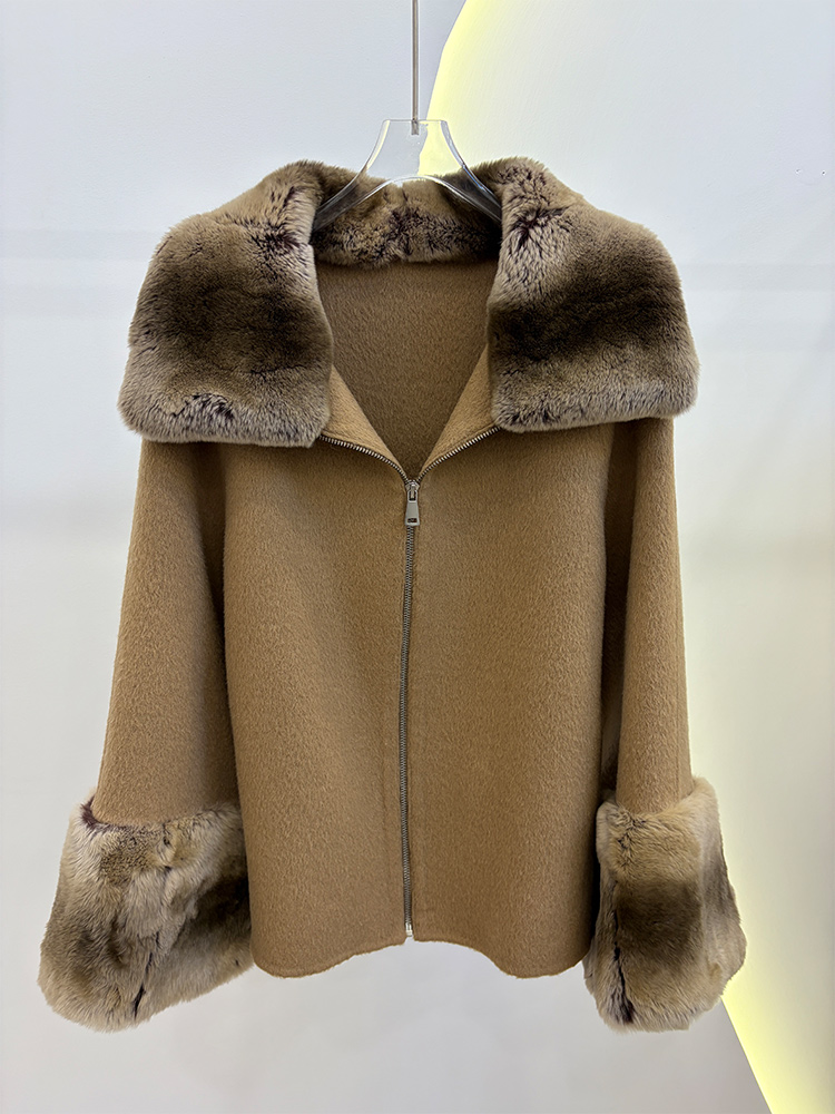 Wool Coat Peacoat - Abrigo de Invierno 2026 para Mujer,