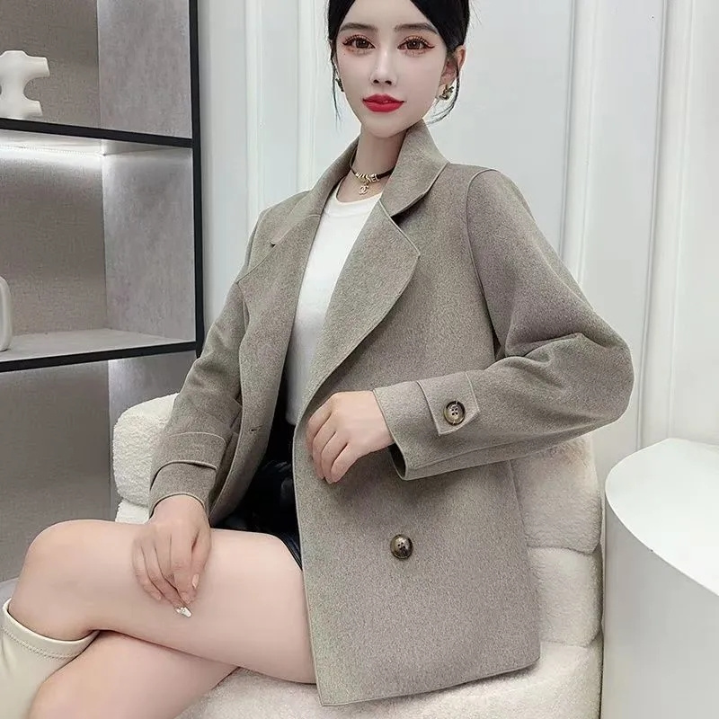 Abrigo de Lana Negro de Otoño- - Wool Coat Peacoat reseña y precio