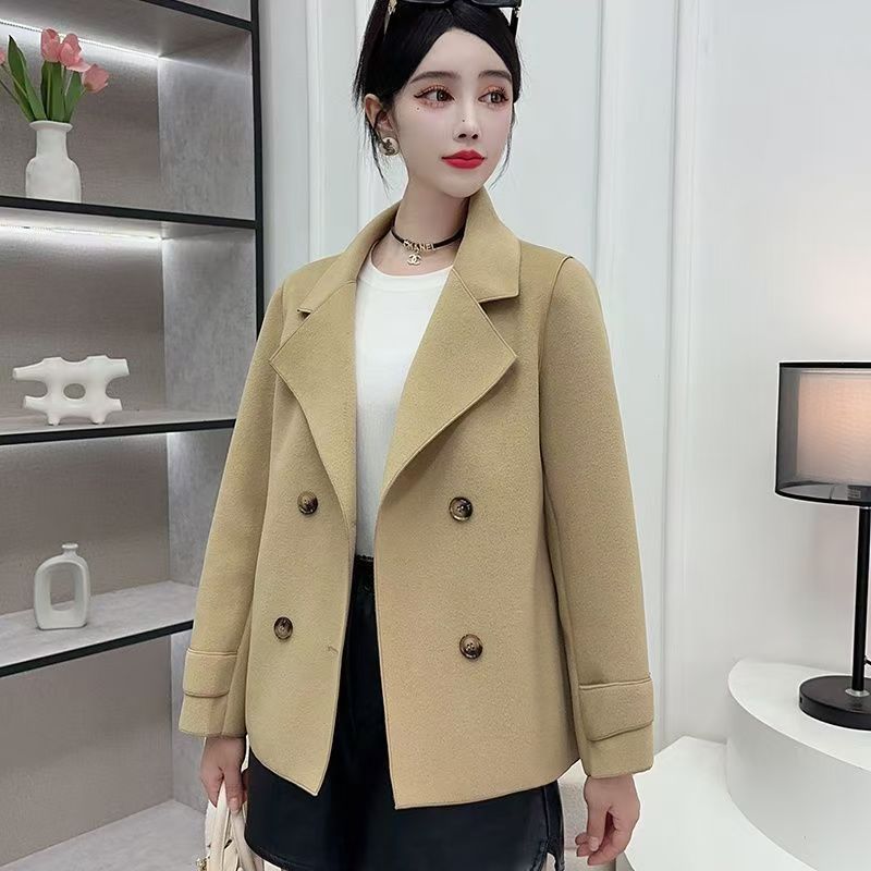 Abrigo de Lana Negro de Otoño- - Wool Coat Peacoat reseña y precio