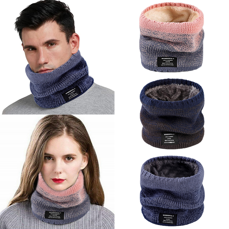 Bufanda de punto con gradiente - Wool Scarf Men reseña y precio