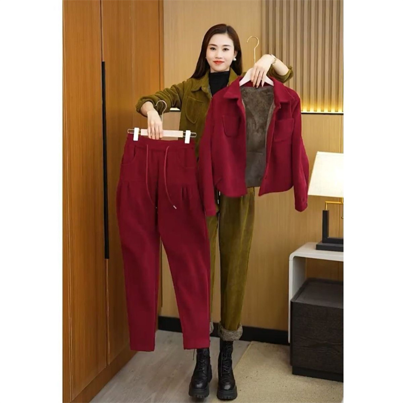 Conjuntos de pana gruesa para  - Corduroy Pant Warm reseña y precio