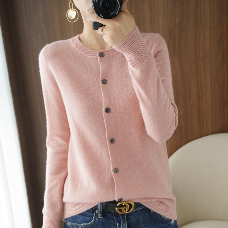 Cárdigan de lana pura para muj - Wool Coat Peacoat reseña y precio