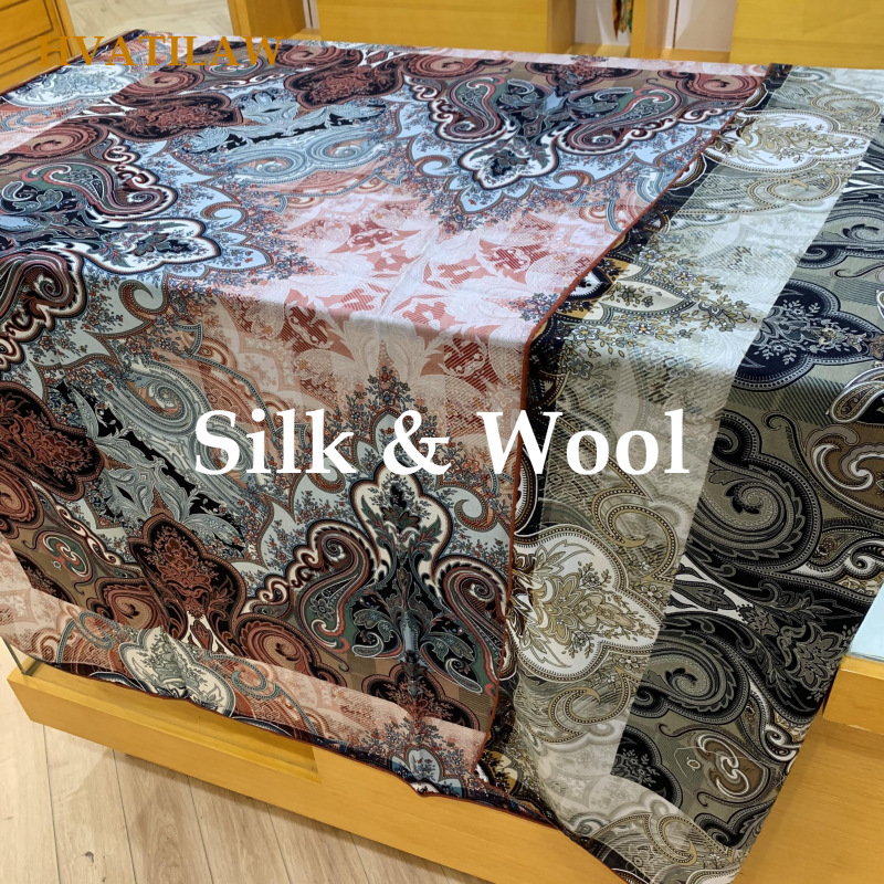 Nuevo Pañuelo de Lujo 30% Seda - Shawl Wrap Winter reseña y precio