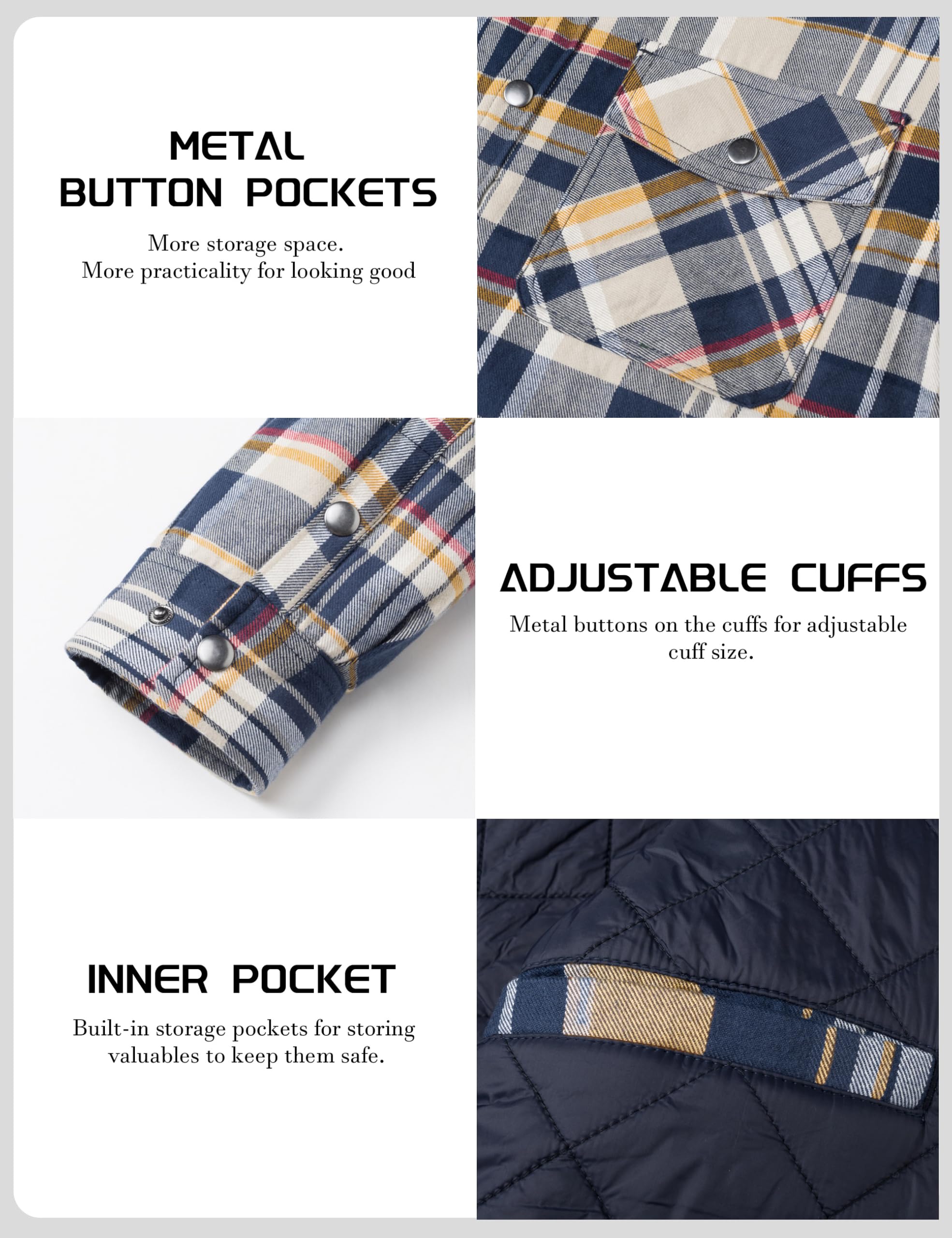 Camisa de franela de invierno  - Flannel Shirt Lined reseña y precio