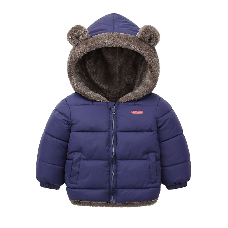 Chaqueta con capucha para bebé - Wool Coat Peacoat reseña y precio