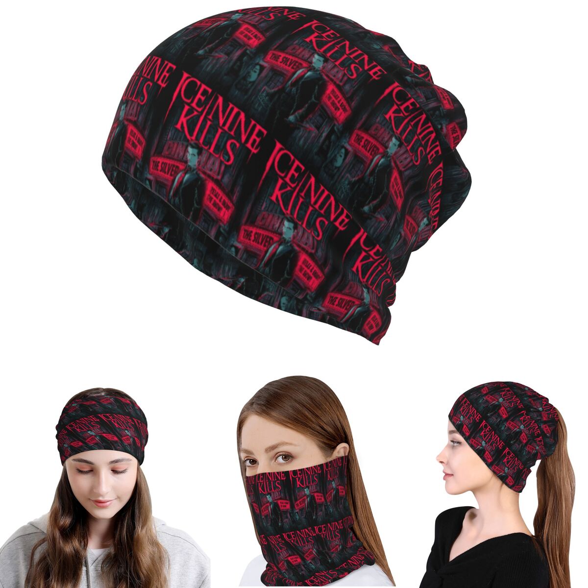 Ice Nine Kills The Silver Scre - Knit Beanie Hat Warm reseña y precio