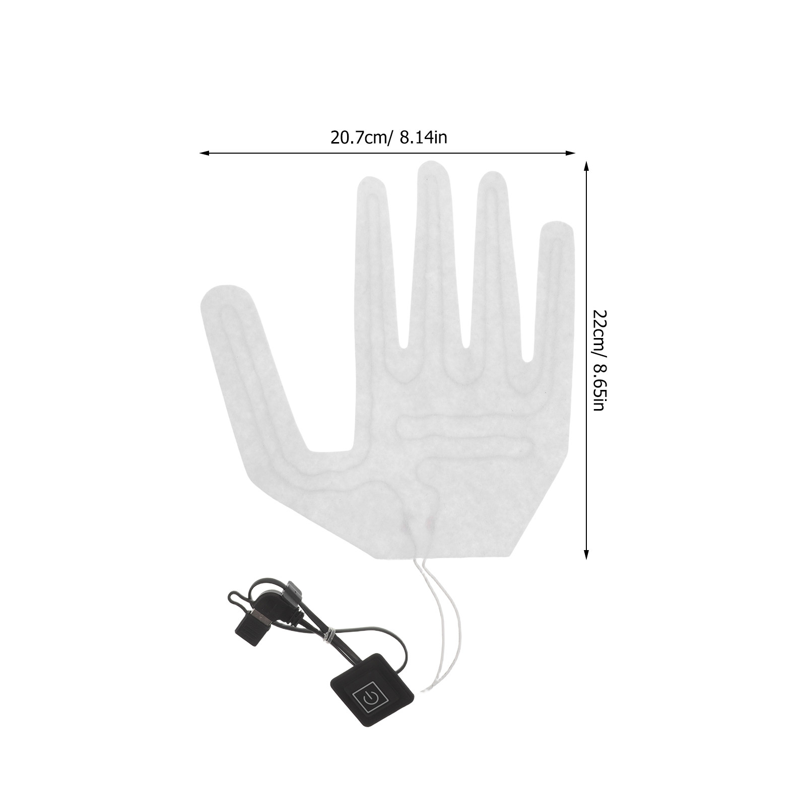 2 piezas de láminas calefactor - Hand Warmer Electric reseña y precio